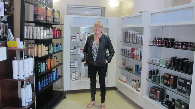 Salon interior